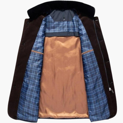 Insulated Quilted Coat for Men - Warm and Lightweight