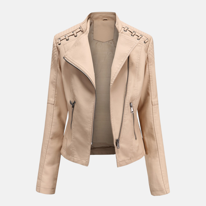 Classic Biker Genuine Leather Jacket