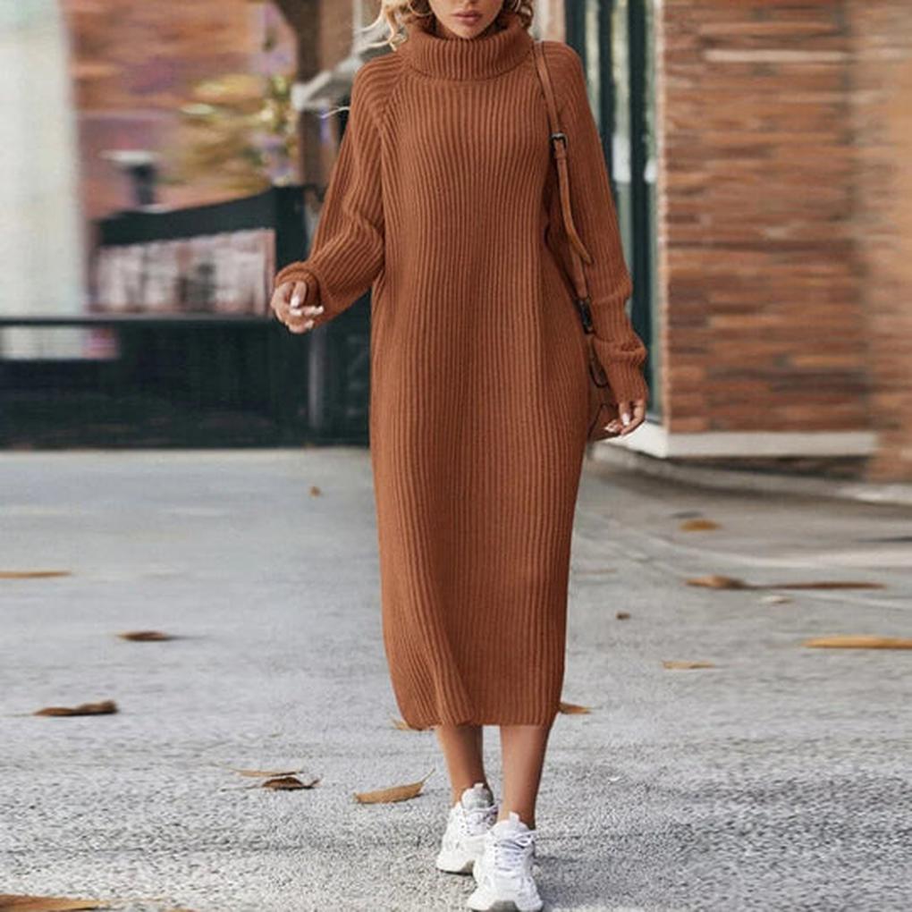 Comfortable Fit Knit Dress for Women