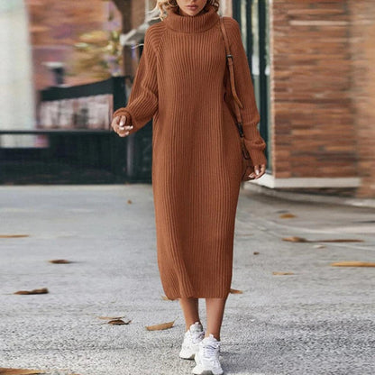 Comfortable Fit Knit Dress for Women