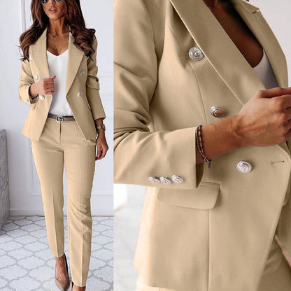 Classic Women's Two Piece Suit Set