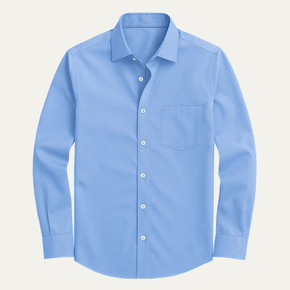 Luxury Silk Blend Men's Dress Shirt - Nocini