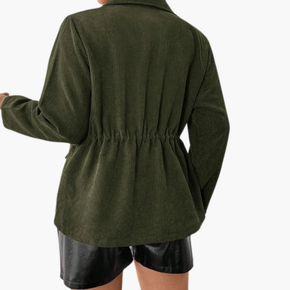 Ladies' Adjustable Drawstring Waist Jacket