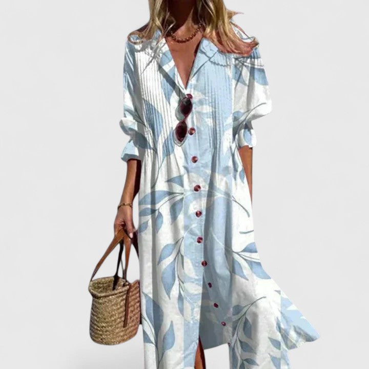 Chic Bohemian Maxi Dress - Olytrend