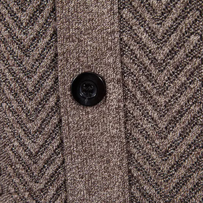 Comfortable Men's V Neck Soft Knit Sweater