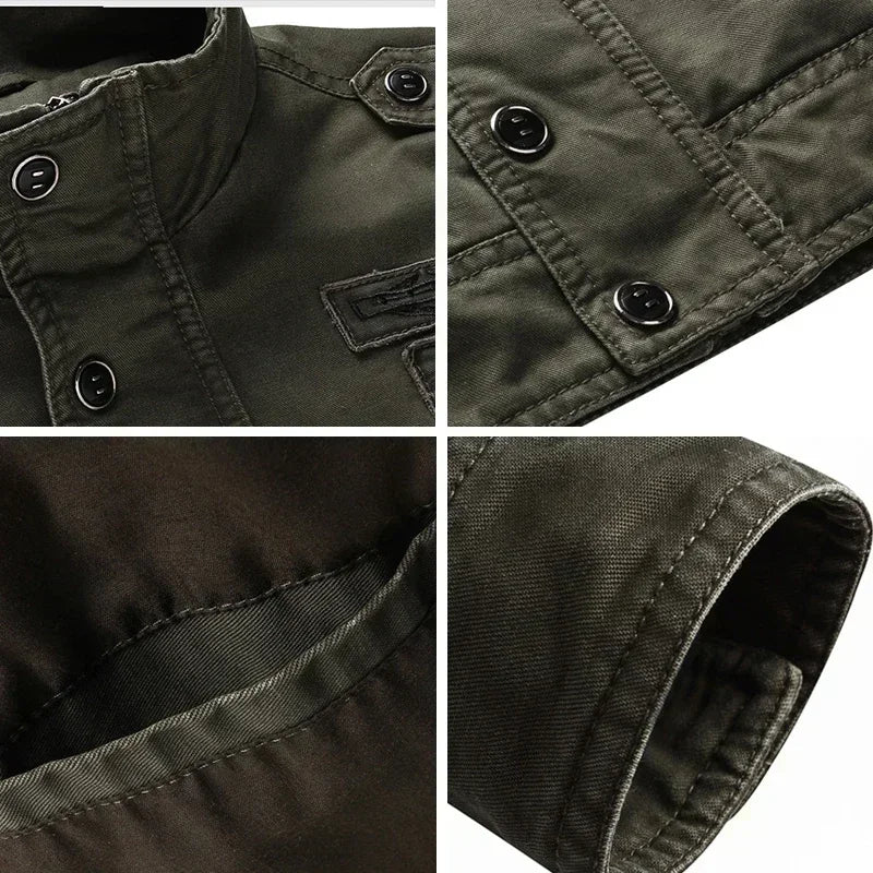 Tough Outdoor Men's Military Jacket