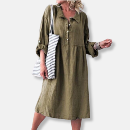 Comfortable Knee Length Women's Dress