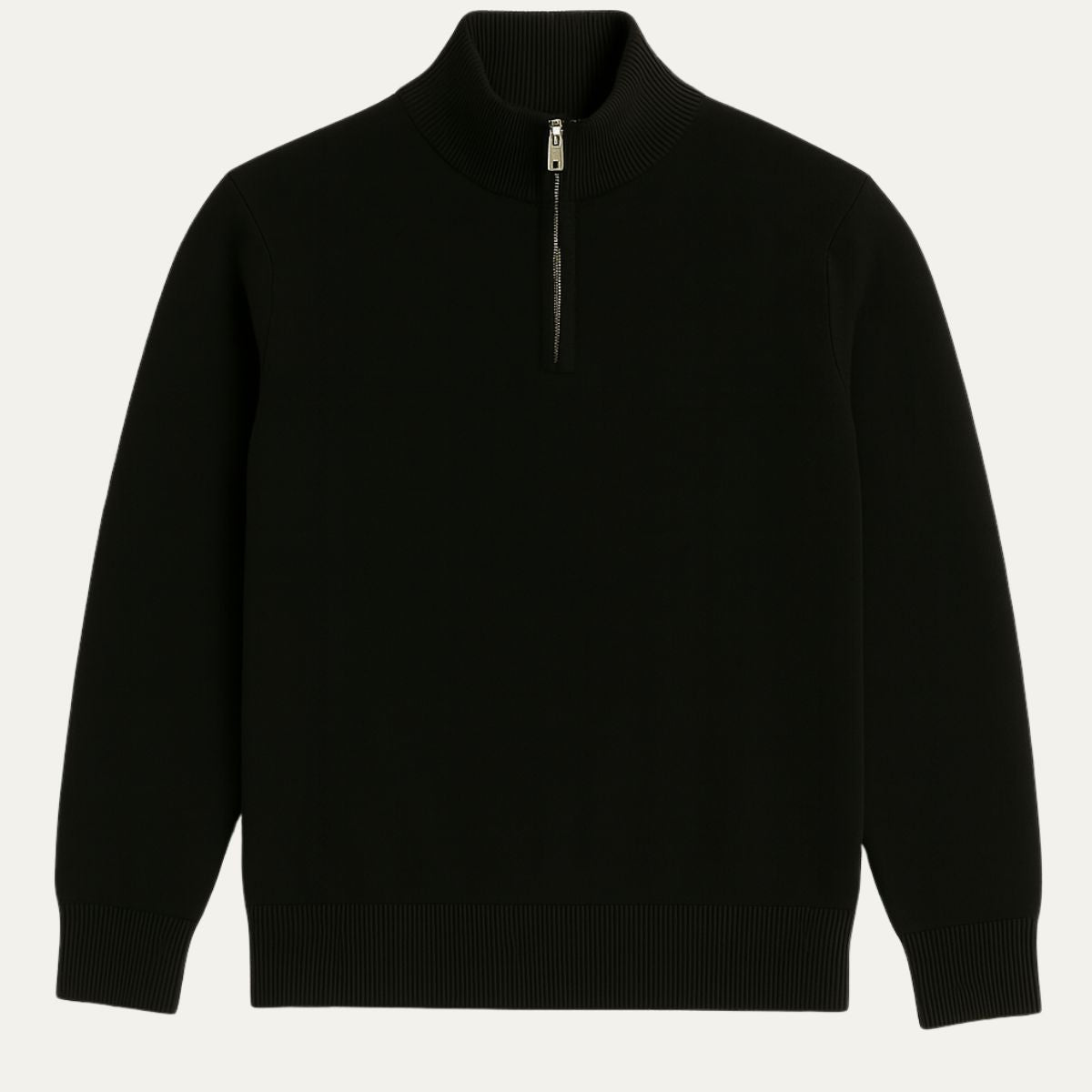Classic Quarter Zip Men's Sweater