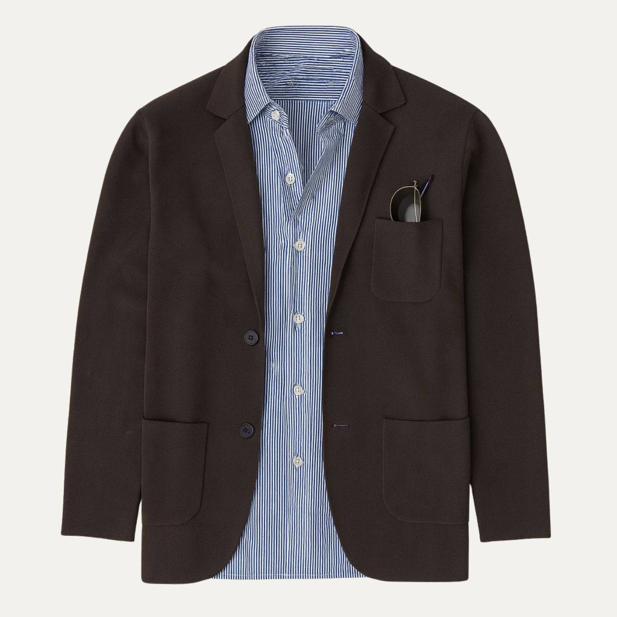 Lightweight Linen Wedding Blazer for Men