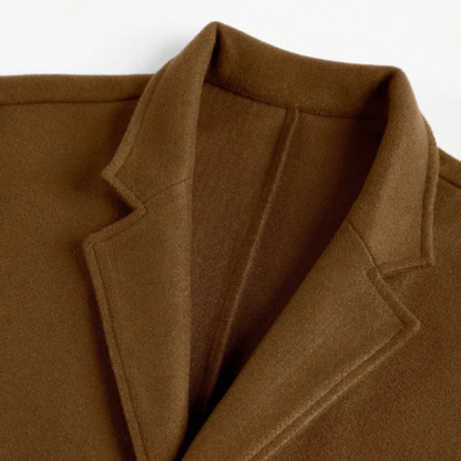 Warm Men's Slim Fit Wool Winter Coat