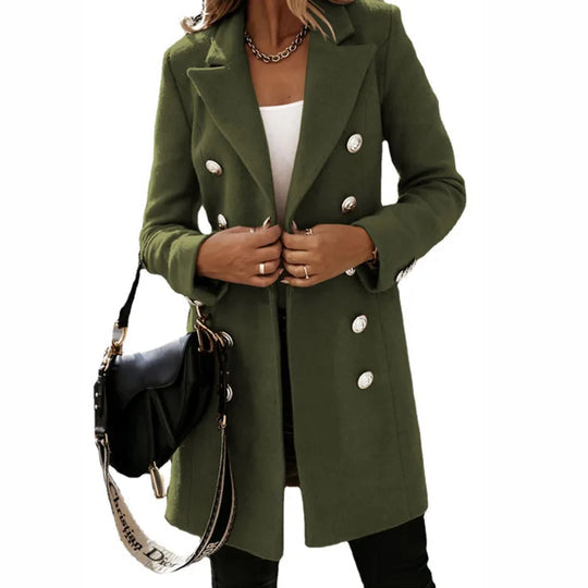 Ladies Classic Winter Overcoat - Olytrend
