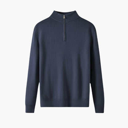 Men's Thermal Fleece Zip Sweater Warm & Cozy