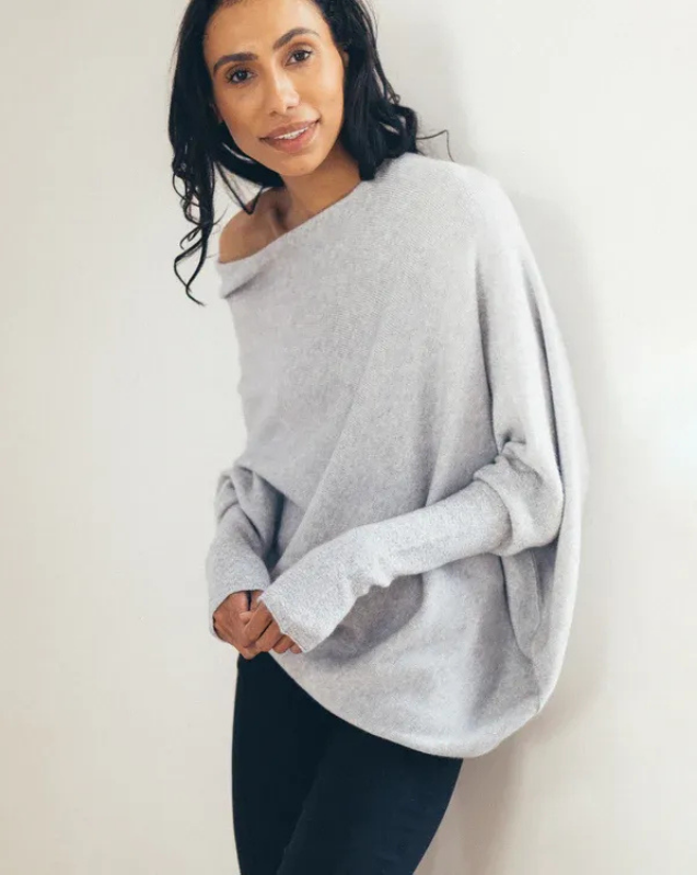 Feminine Knit Top with Bell Sleeve