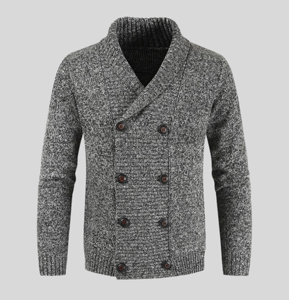 Classic Wool Button Front Cardigan Sweater