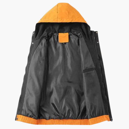 Relaxed Fit Mens Hoodie Jacket