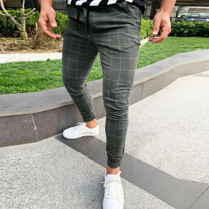 Men's Slim Fit Jogger Pants - Elastic Waist Joggers