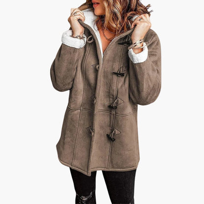 Ladies Waterproof Hooded Parka Jacket