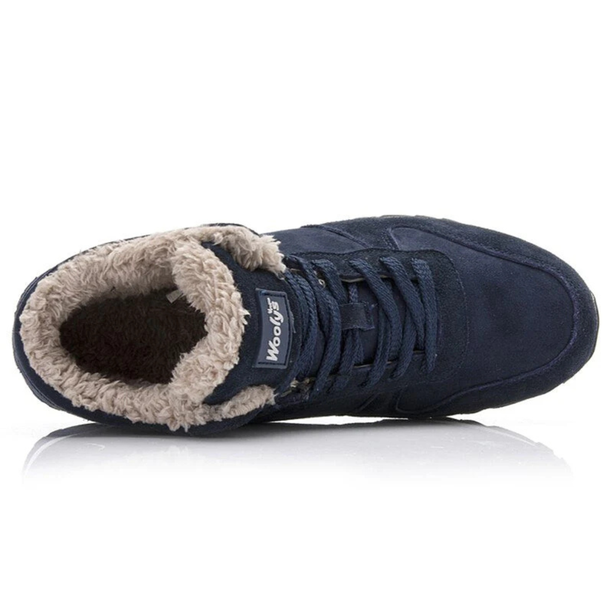 Comfortable Men's Insulated Fleece Ankle Boots