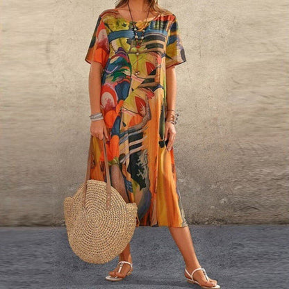 Stylish Women's Dresses in Vibrant Colors and Prints