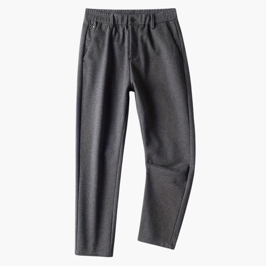 Smart Formal Mens Pants - Classic Fit Dress Trousers