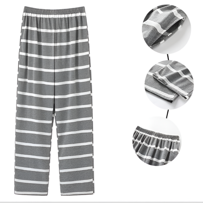 Soft Plaid Mens Sleep Pants 3-Pack