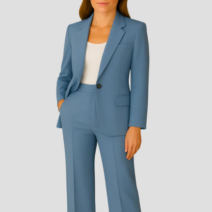 Classic Fit Women's Pantsuit Set