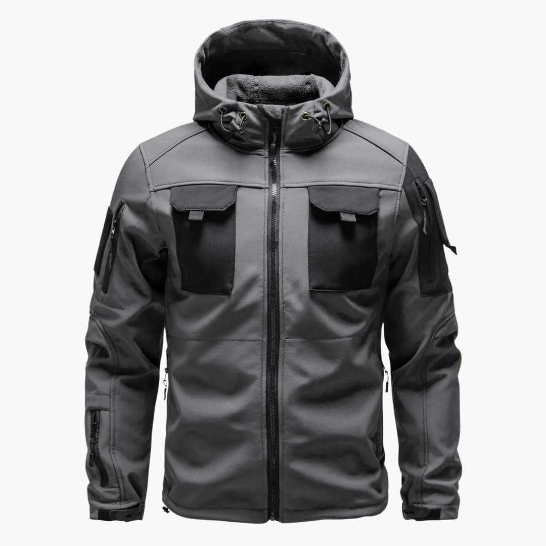Men's Water Resistant Hoodie with Extra Pockets