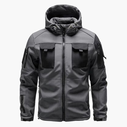 Men's Water Resistant Hoodie with Extra Pockets