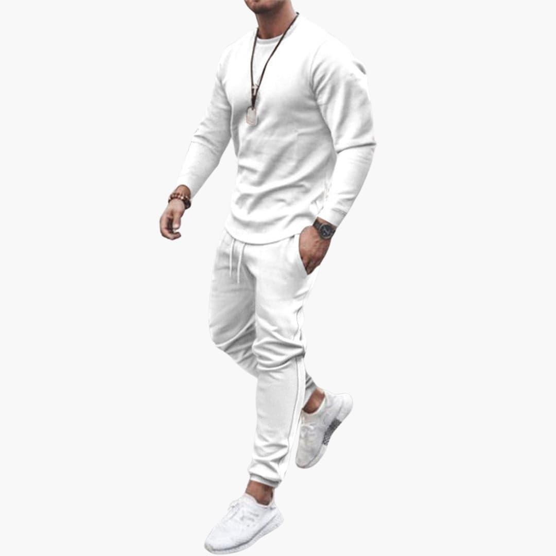 Men's Casual 2 Piece Tracksuit Set