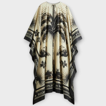 Colorful Floral Maxi Beach Dress for Women