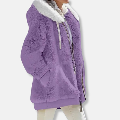 Cozy Oversized Fleece Hoodie Jacket