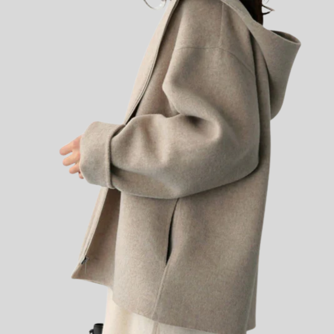 Waterproof Ladies Hoodie Coat with Practical Style