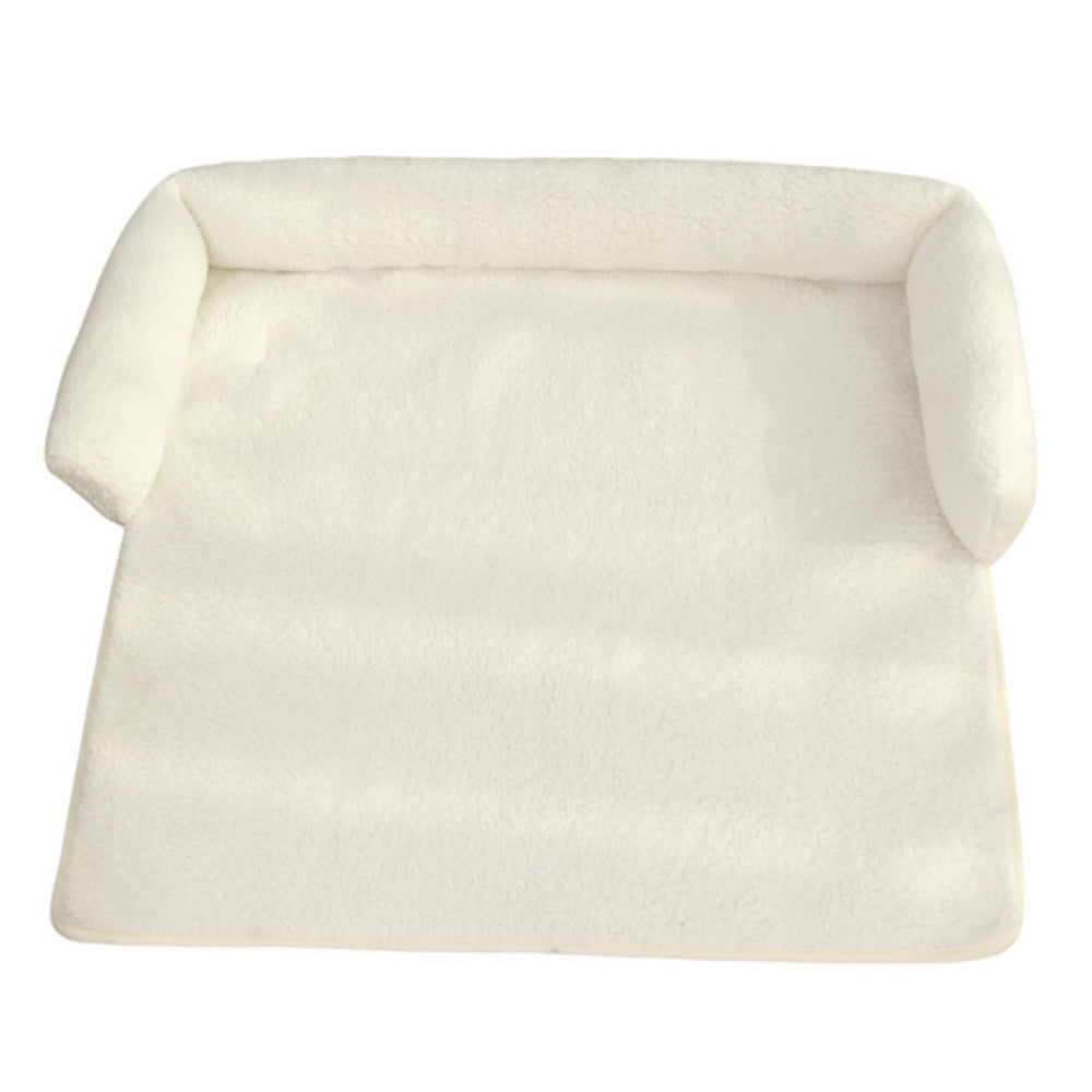 Plush Orthopedic Dog Bed with Supportive Neck Pillow