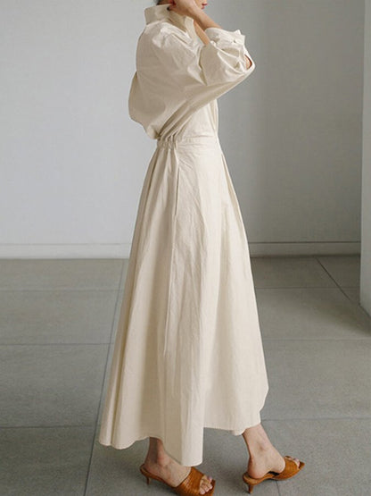 Long Sleeve Floor Length Dress