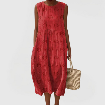 Ladies Classic Dress With Pockets