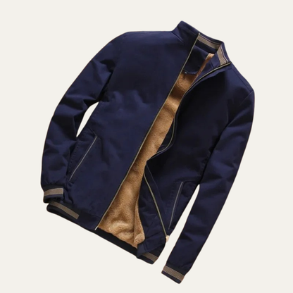 Cozy Men's Fleece Bomber Winter Jacket