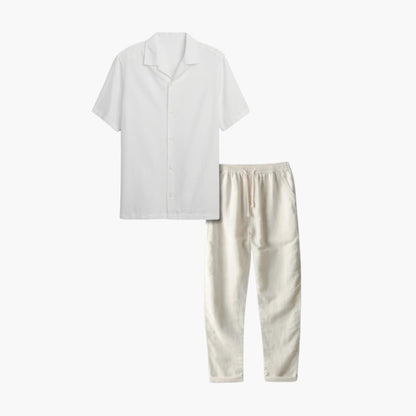 Lightweight Breathable Sleepwear Set for Men
