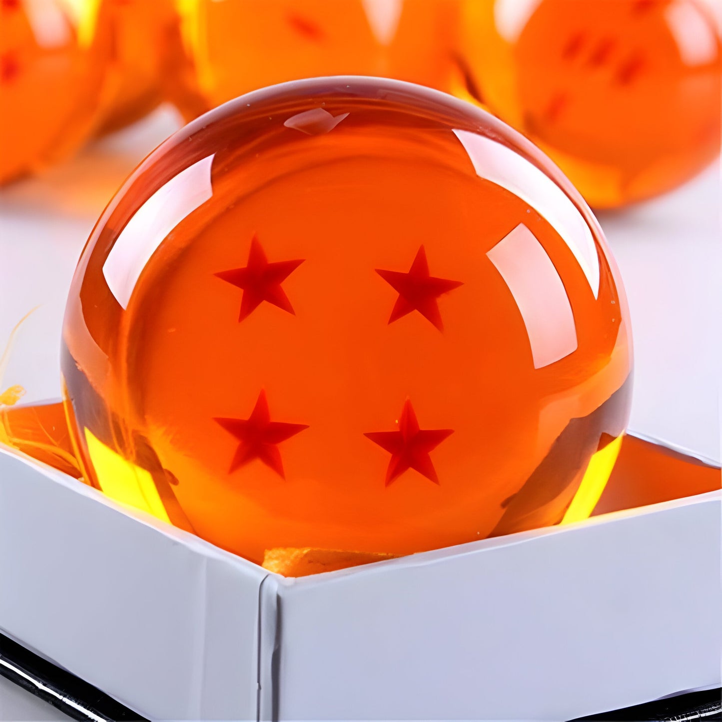 Collectible DBZ Glass Orb Figure