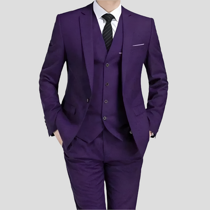 Classic Slim Fit 3 Piece Suit