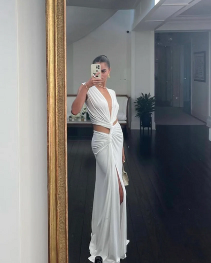 Elegant Bride Party Evening Dress