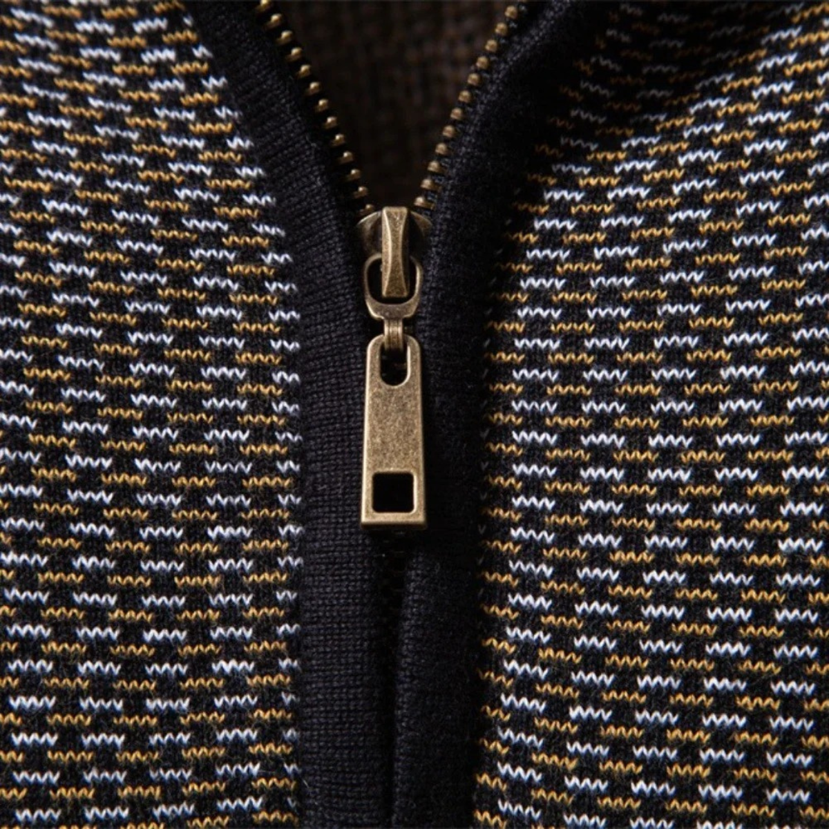 Cozy Mens Thermal Half Zip Sweater
