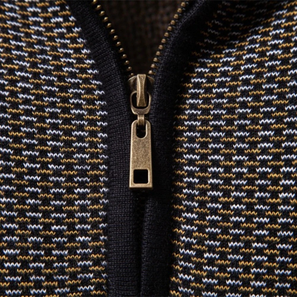Cozy Mens Thermal Half Zip Sweater