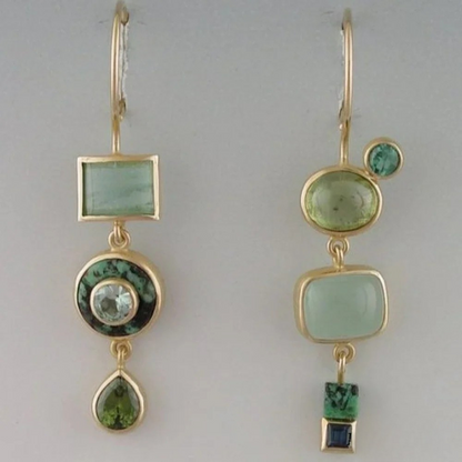 Vintage Style Long Drop Earrings