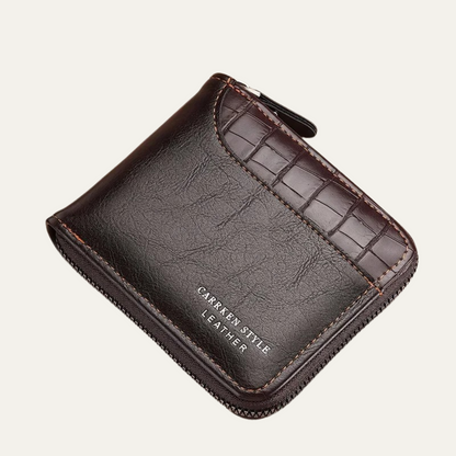 Premium Genuine Leather Men's Coin Wallet