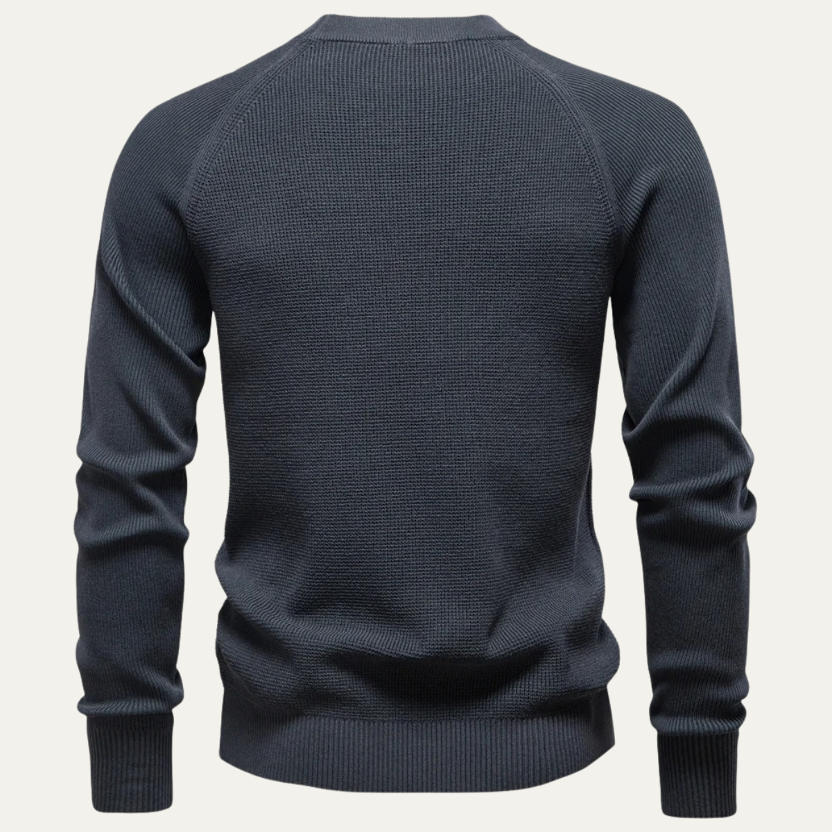 Comfortable Men's Relaxed Fit Crew Neck Sweater