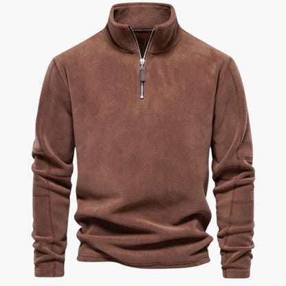 Warm Men's Fleece Jacket with Cozy Inner Layer
