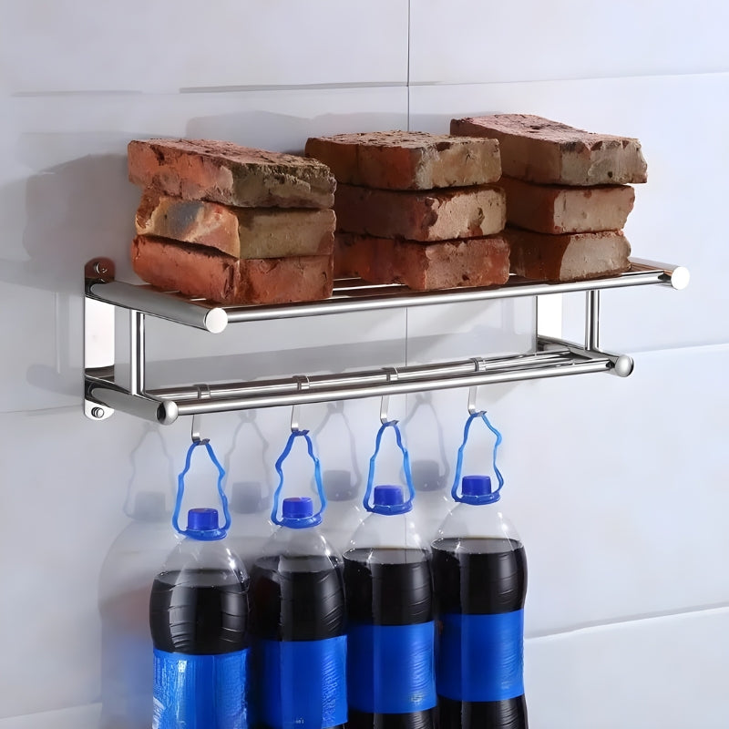 Modern Space Saving Towel Holder