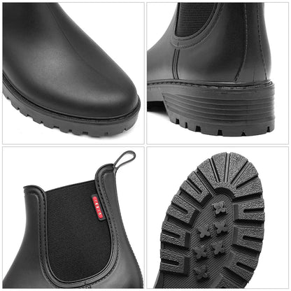 Ladies Slip-On Ankle Boots | Non-Slip Sole