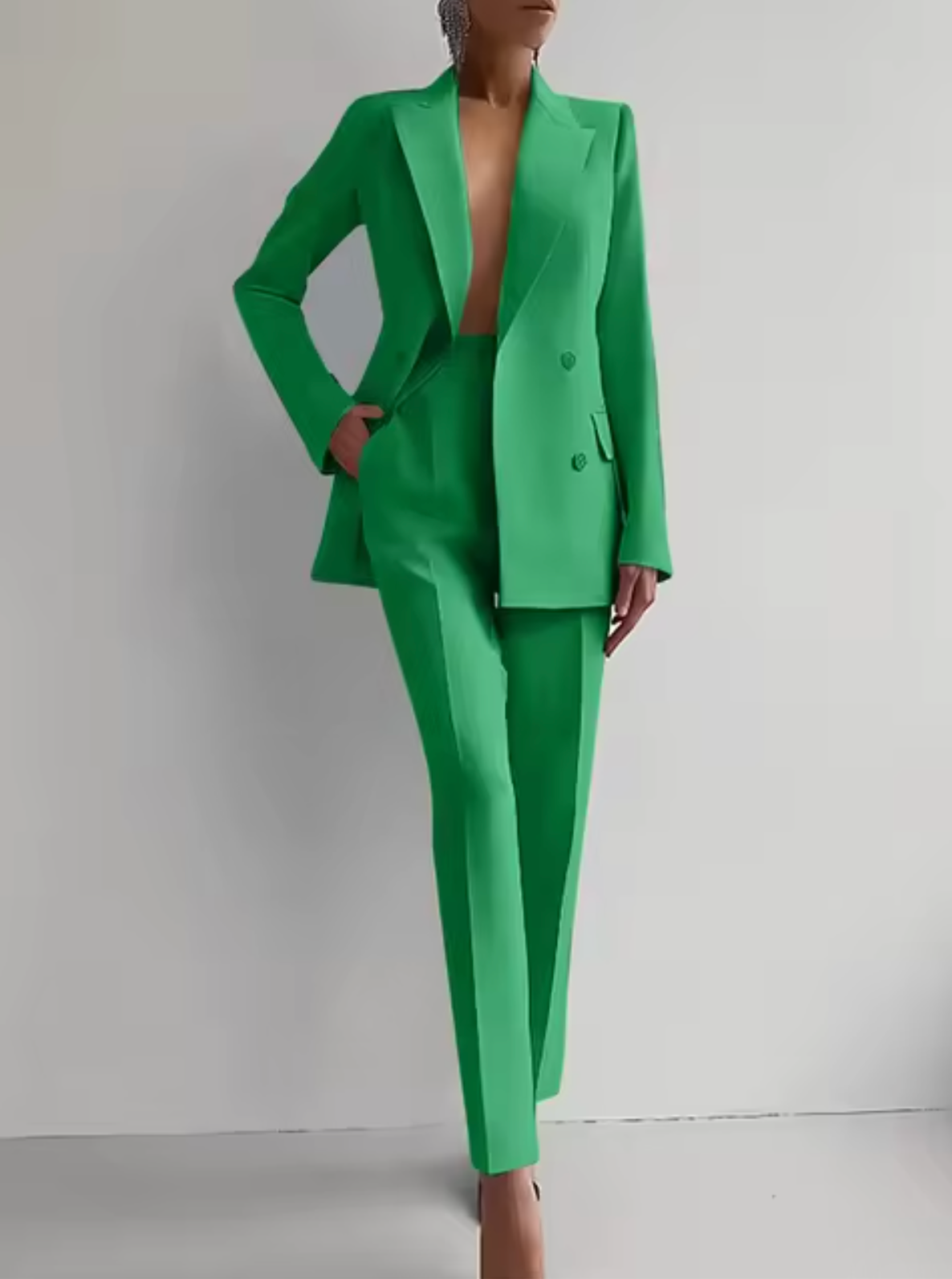 Classic 2 Piece Women's Suit Set Slim Fit