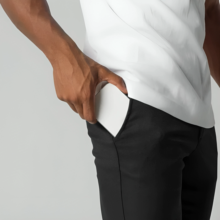 Comfortable Mens Khaki Pants Classic Fit